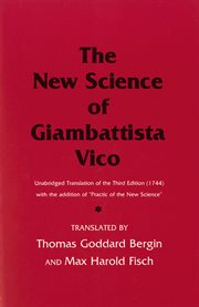 The new science of Giambattista Vico cover image cdn