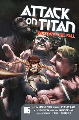 Attack on Titan. : Before the fall. 16  cover image cdn