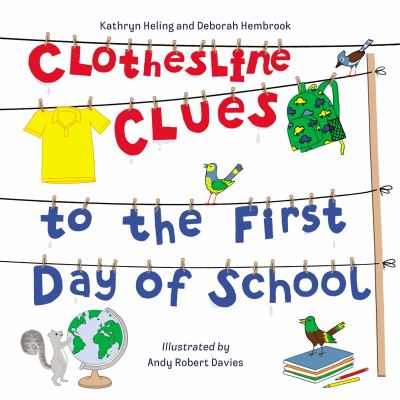 Clothesline clues to the first day of school  cover image cdn