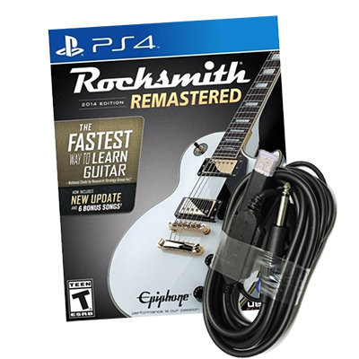 Rocksmith Remastered for PS4 cover image cdn