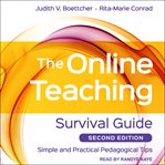 The online teaching survival guide : simple and practical pedagogical tips, 2nd edition cover image cdn