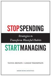 Stop spending, start managing : strategies to transform wasteful habits cover image cdn