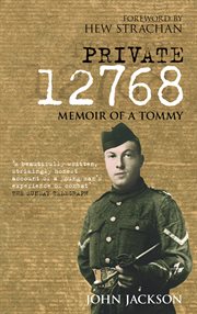 Private 12768 : memoir of a Tommy cover image cdn