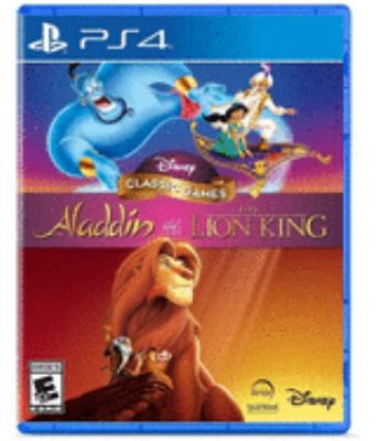 Disney classic games: Aladdin and The Lion King [PS4] the original 16- bit classics cover image cdn