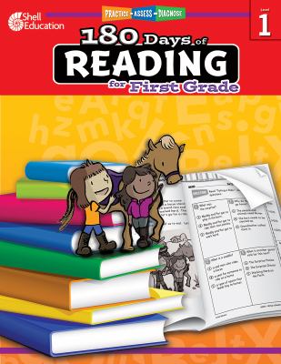 180 Days of reading for first grade  cover image cdn