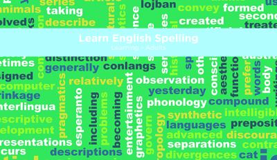 Learn English spelling Learning Adults cover image