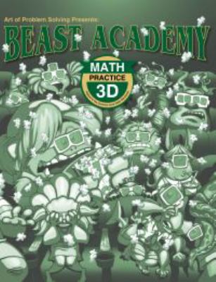 Beast Academy. Math practice. 3D  cover image cdn