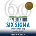Implementing six sigma : smarter solutions using statistical methods 2nd edition cover image cdn