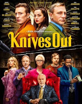 Knives out [Blu-ray + DVD combo] cover image cdn