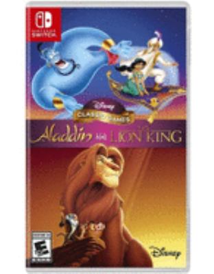 Disney classic games: Aladdin and The Lion King [Switch] the original 16-bit classics cover image cdn
