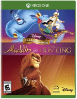 Disney classic games: Aladdin and The Lion King [XBOX ONE] the original 16-bit classics cover image cdn