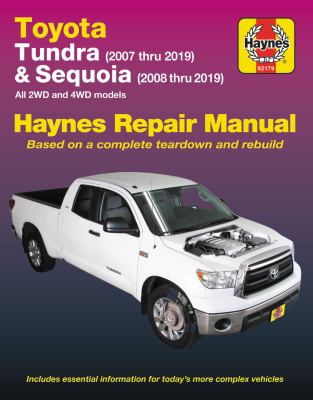 Toyota Tundra & Sequoia automotive repair manual  cover image cdn