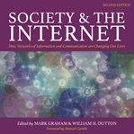Society and the internet, 2nd edition : how networks of information and communication are changing our lives cover image cdn