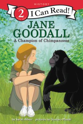 Jane Goodall : a champion of chimpanzees  cover image cdn