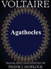 Agathocles. A Play in Five Acts cover image cdn