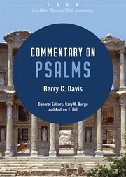 Commentary on psalms : from the baker illustrated bible commentary cover image cdn
