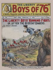 The Liberty Boys of '76. The Liberty Boys' running fight; or, After the Redcoat Rangers cover image cdn