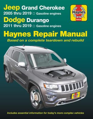 Jeep Grand Cherokee & Dodge Durango automotive repair manual  cover image cdn