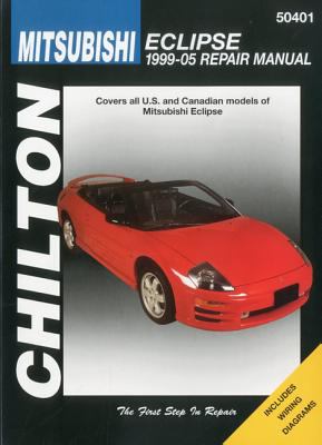 Chilton's Mitsubishi Eclipse 1999-05 repair manual  cover image cdn