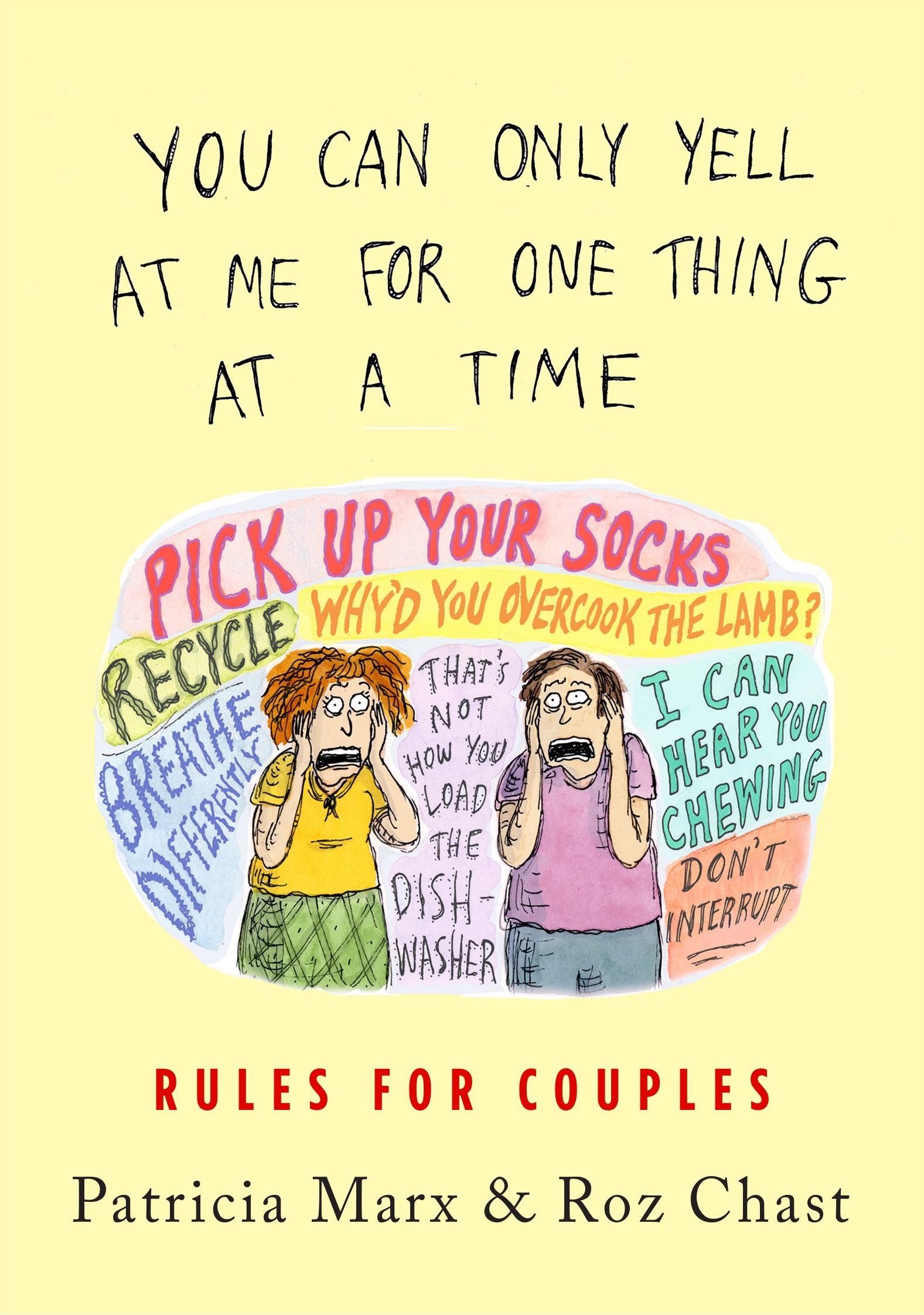 You can only yell at me for one thing at a time rules for couples cover image cdn