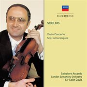 Sibelius: violin concerto; six humoresques cover image cdn