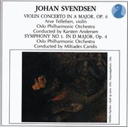 Svendsen: violin concerto in a major, op. 6 / symphony no. 1 in d major, op. 4 cover image cdn