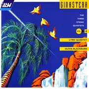 Ginastera: the 3 string quartets cover image cdn