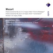Mozart : piano concertos nos 21, 26 & rondo cover image cdn