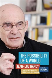 The possibility of a world : conversations with Pierre-Philippe Jandin cover image cdn