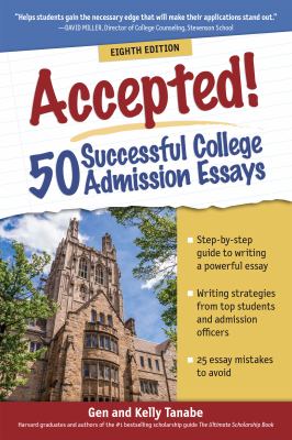 Accepted! 50 successful college admission essays  cover image cdn