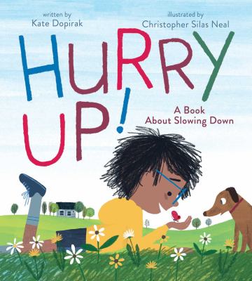 Hurry up! : a book about slowing down  cover image cdn