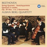 Beethoven: string quartets, op. 59 nos. 1 & 2 "razumovsky" cover image cdn