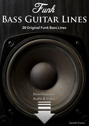 Funk bass guitar lines. 20 Original Funk Bass Lines with Audio & Video cover image cdn
