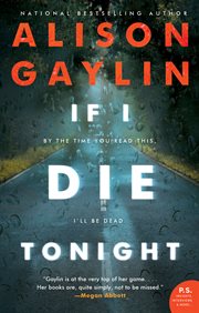 If I die tonight : a novel cover image cdn