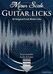 Minor scale guitar licks. 10 Original Funk Blues Licks with Audio & Video cover image cdn