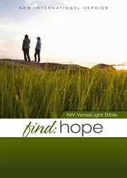 Niv, find hope. VerseLight Bible: Quickly Find Verses of Hope and Comfort for Hurting People cover image cdn