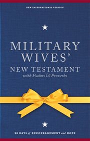 Niv, military wives' new testament with psalms and proverbs cover image cdn