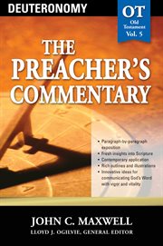 The preacher's commentary, vol. 05. Deuteronomy cover image cdn