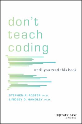 Don't teach coding : until you read this book  cover image cdn