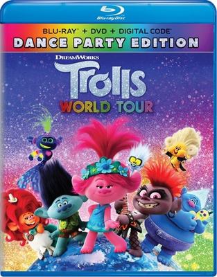 Trolls world tour [Blu-ray + DVD combo] cover image cdn