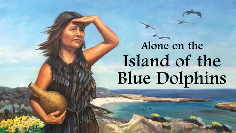 Alone on the Island of the Blue Dolphins cover image cdn