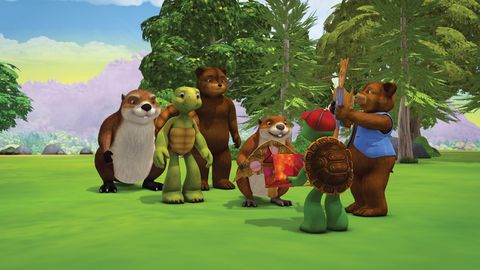 Franklin and Friends Season 2. Episode 4, Franklin Flies his Kite / Franklin's Flying Lesson cover image cdn