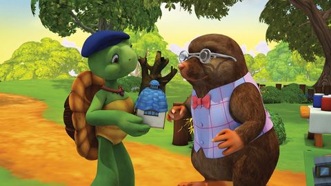 Franklin and Friends Season 2. Episode 5, Franklin the Engineer / Franklin Needs to Notice cover image cdn