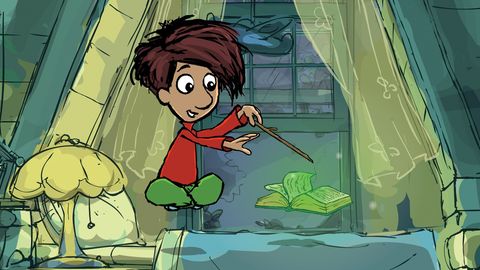 Jacob Two Two Season 2. Episode 9, Jacob Two-Two and the Spellbound Sibling cover image cdn