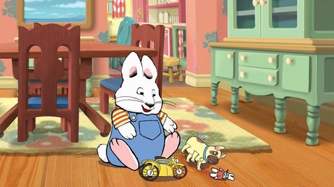 Max & Ruby Season 1. Episode 10, Max's Chocolate Chicken / Ruby's Beauty Shop / Max Drives Away cover image cdn