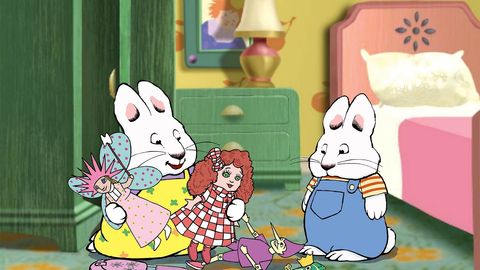 Max & Ruby Season 2. Episode 7, Ruby's Pajama Party / Baby Max / Bunny Scout Brownies cover image cdn
