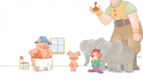 Wibbly Pig Season 1. Episode 52, Home in Time for a Treat cover image cdn