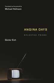 Angina days : selected poems cover image cdn