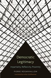 Democratic legitimacy. Impartiality, Reflexivity, Proximity cover image cdn