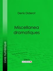 Miscellanea dramatiques cover image cdn
